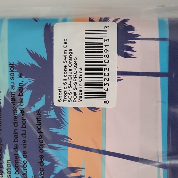 Sporti Silicone Swim Cap - Picture 4 of 6